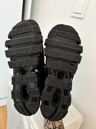 Adidas Mega Ghostride Zapatillas Negras/Plata