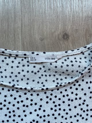 Camisa de mujer con lunares talla S
