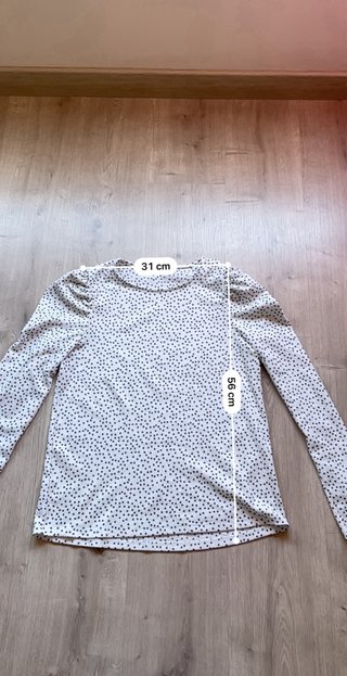 Camisa de mujer con lunares talla S