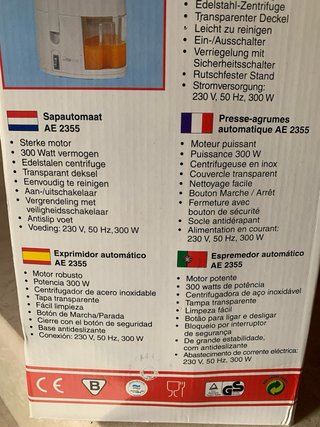 EXPRIMIDOR AUTOMÁTICO