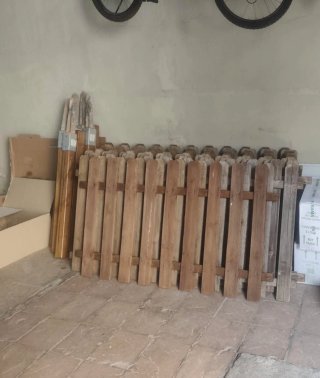 Vallas de madera para jardín o piscina