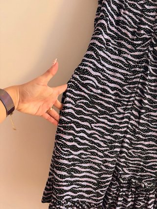Vestido Bimba y Lola estampado cebra