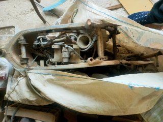 Motor Yamaha TZR 80 Deltabox