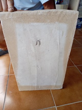 Quadro viso  in cemento mis 50x30 Spesso 3cm