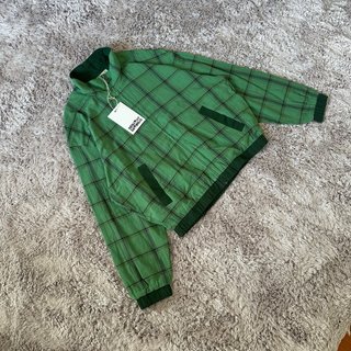 Zara x Bad Bunny Jaqueta Xadrez Verde