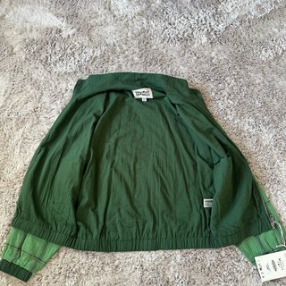 Zara x Bad Bunny Jaqueta Xadrez Verde