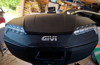 Baúl Top Case Moto Negro