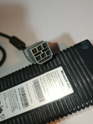 Cables Xbox 360 Fat alimentación Av