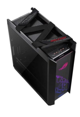Torre Asus Helios Negra y Morada