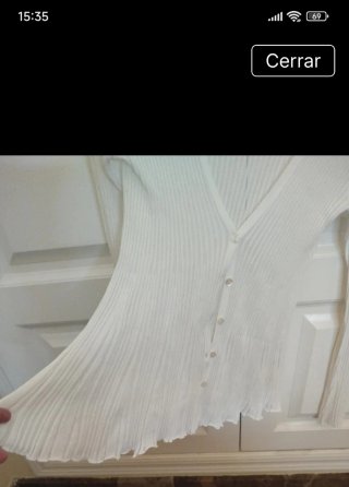 Chaqueta Massimo Dutti blanca