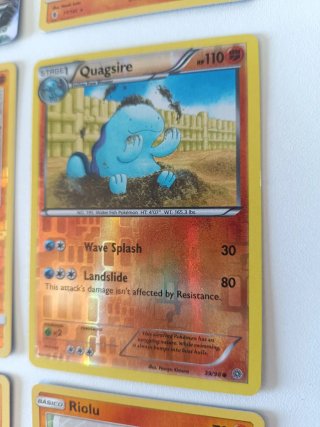 Lote Pokémon Lucha Tierra EX Holo Reverse