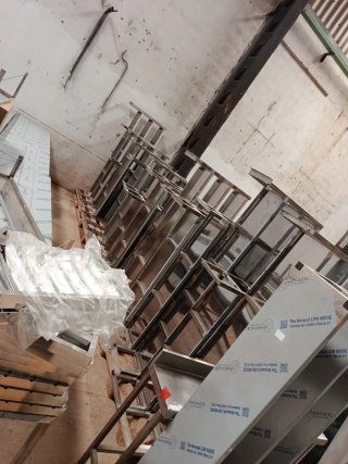 ESTANTE PASE COCINA ACERO 1.4M MIRA MI PERFIL