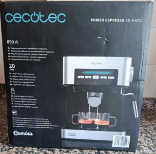Cafetera Cecotec Power Espresso 20 Matic