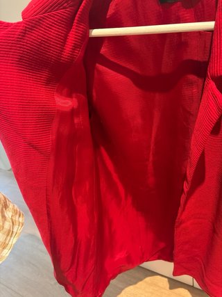 Chaqueta Zara Roja Talla M