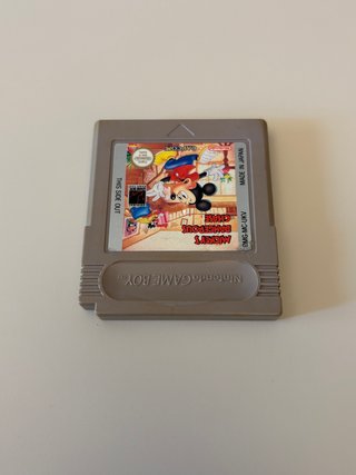 mickey's dangerous chase nintendo game boy ukv