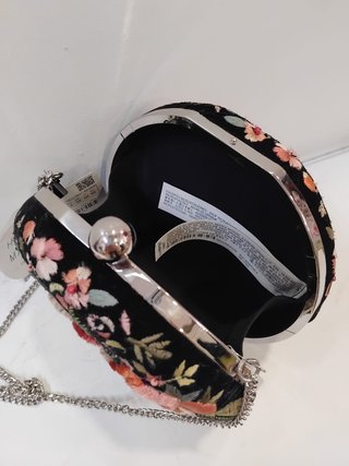 Bolso Minaudière Redondo Flores