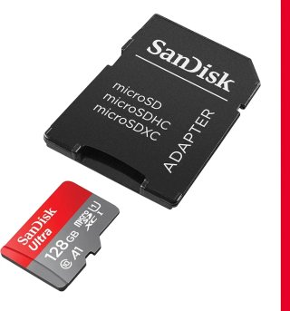 Tarjeta MicroSD Sandisk 128GB Clase 10
