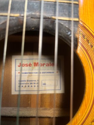 Guitarra Flamenca Jose Morales 1970s!
