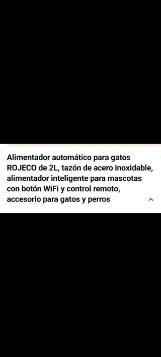 Comedero ROJECO para mascotas