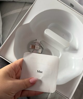 Airpods Max Azul + Soporte Cascos
