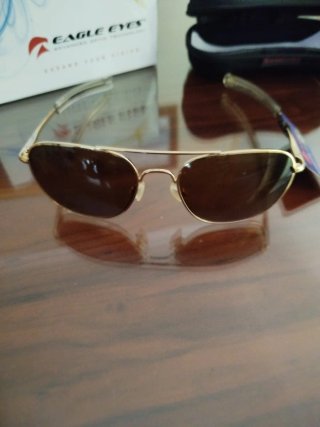Gafas de sol Eagle Eyes doradas y marrones