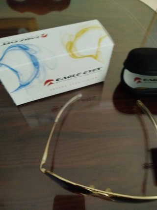 Gafas de sol Eagle Eyes doradas y marrones