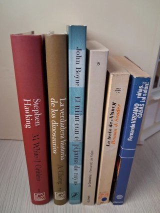 Libros: La Celestina, La tesis de Nancy,...