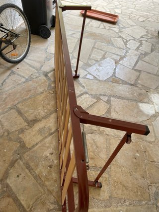 Somier Plegable 180x80cm. Patas Metálicas