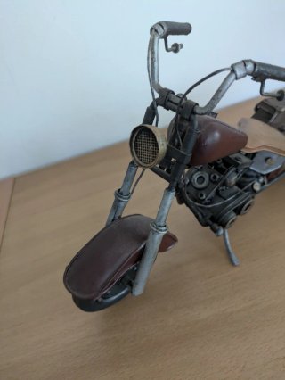 Moto estilo cruiser vintage