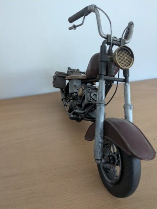 Moto estilo cruiser vintage