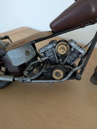 Moto estilo cruiser vintage