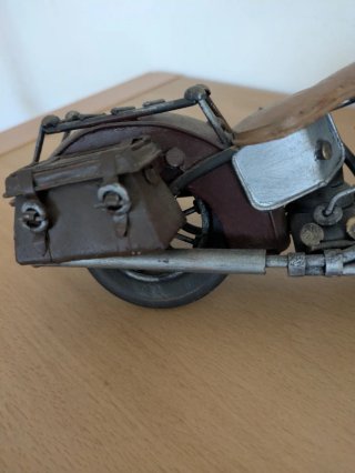 Moto estilo cruiser vintage