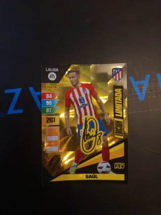 Cromo Saúl Edición Limitada LaLiga Panini