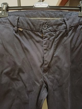 Pantaloni Uomo Cotone Blu