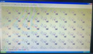 Computer con programmi di ricamo Wilcom e BITS & Vols