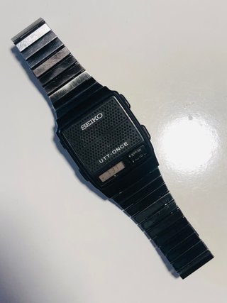 Reloj Seiko A965 Talking Watch 1984 - Raro