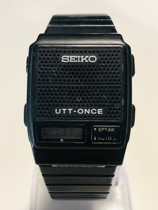 Reloj Seiko A965 Talking Watch 1984 - Raro