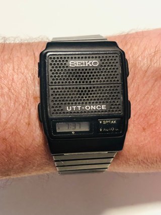 Reloj Seiko A965 Talking Watch 1984 - Raro