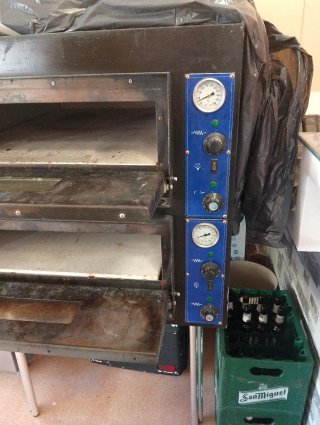Horno de pizza eléctrico