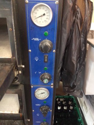 Horno de pizza eléctrico