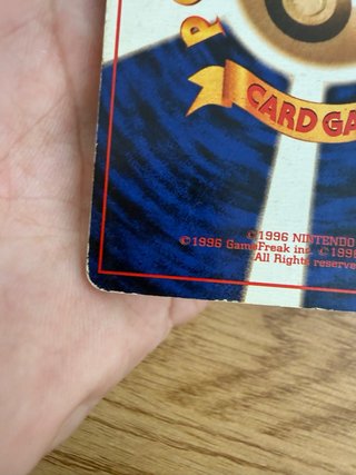 Carta Pokémon Zapdos Base Set