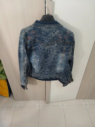 Giacca jeans leggera donna