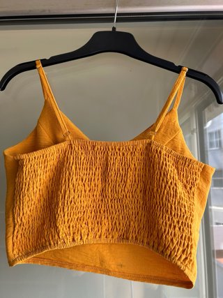 Top Shein Naranja