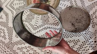 Stampo torta vintage metallo