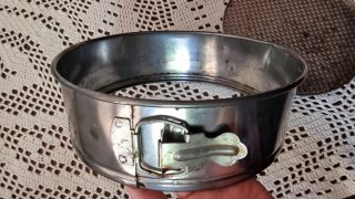 Stampo torta vintage metallo