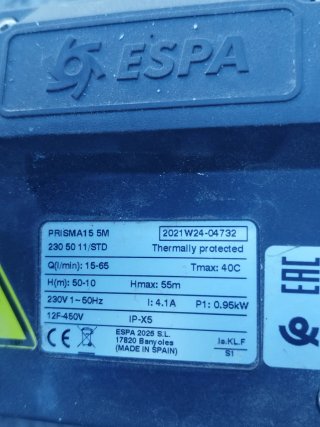 Bomba de agua automática