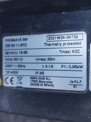 Bomba de agua automática