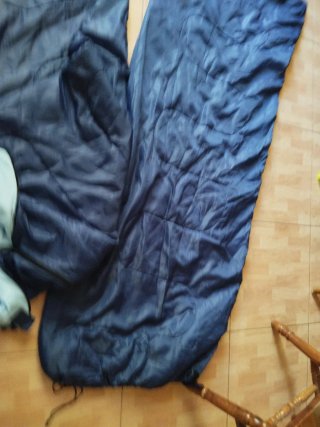 2 Sacos de Dormir Azul Oscuro