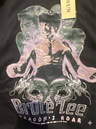 Camiseta Dragon's Roar Bruce Lee Talla XXL