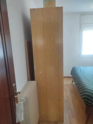 Armario de madera 2 puertas